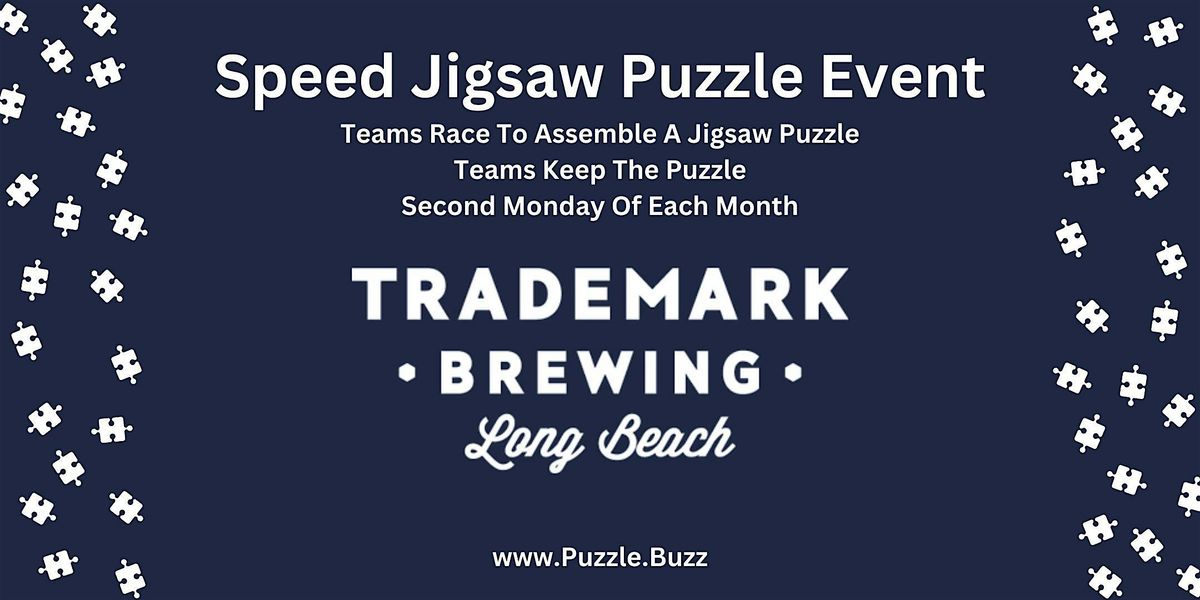 Speed Puzzling at Trademark Brewing