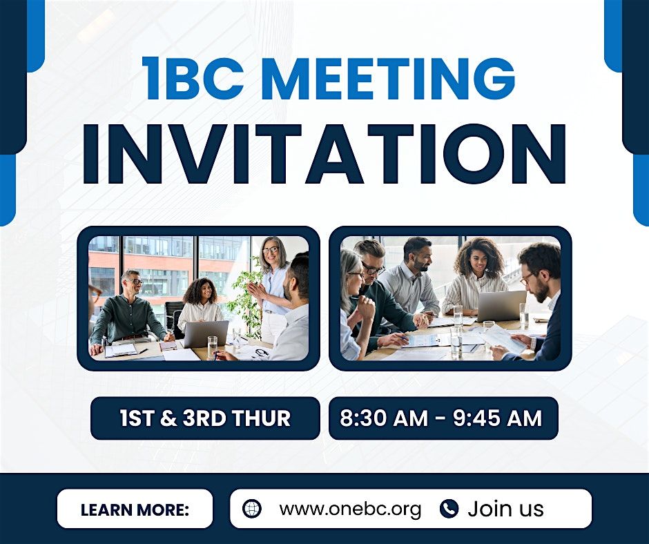 1BC | One Business Council Meeting