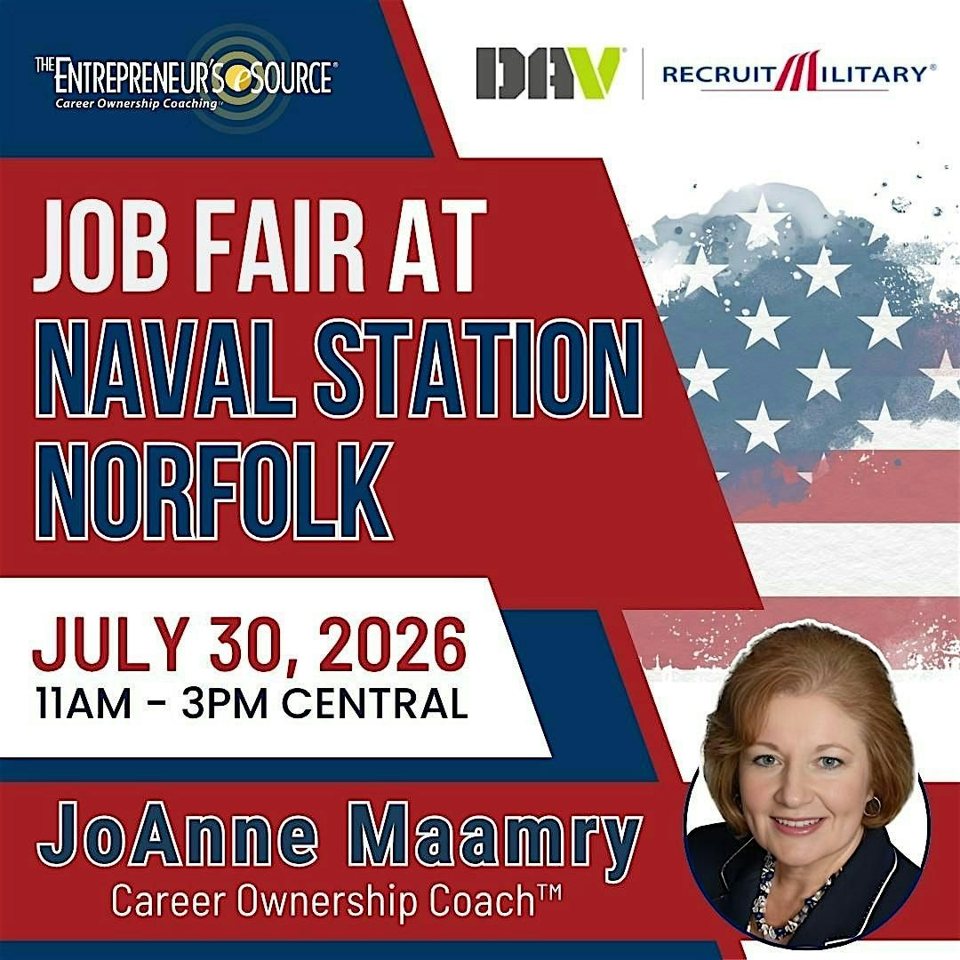 Job Fair at Naval Station Norfolk