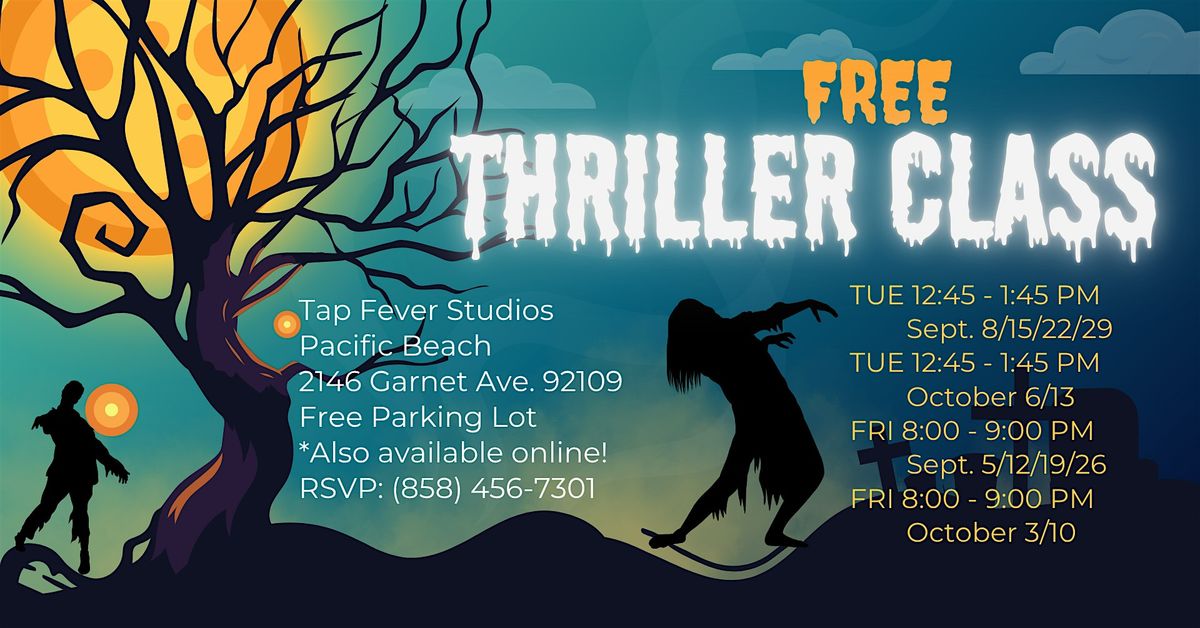 FREE Thriller Class, Pacific Beach