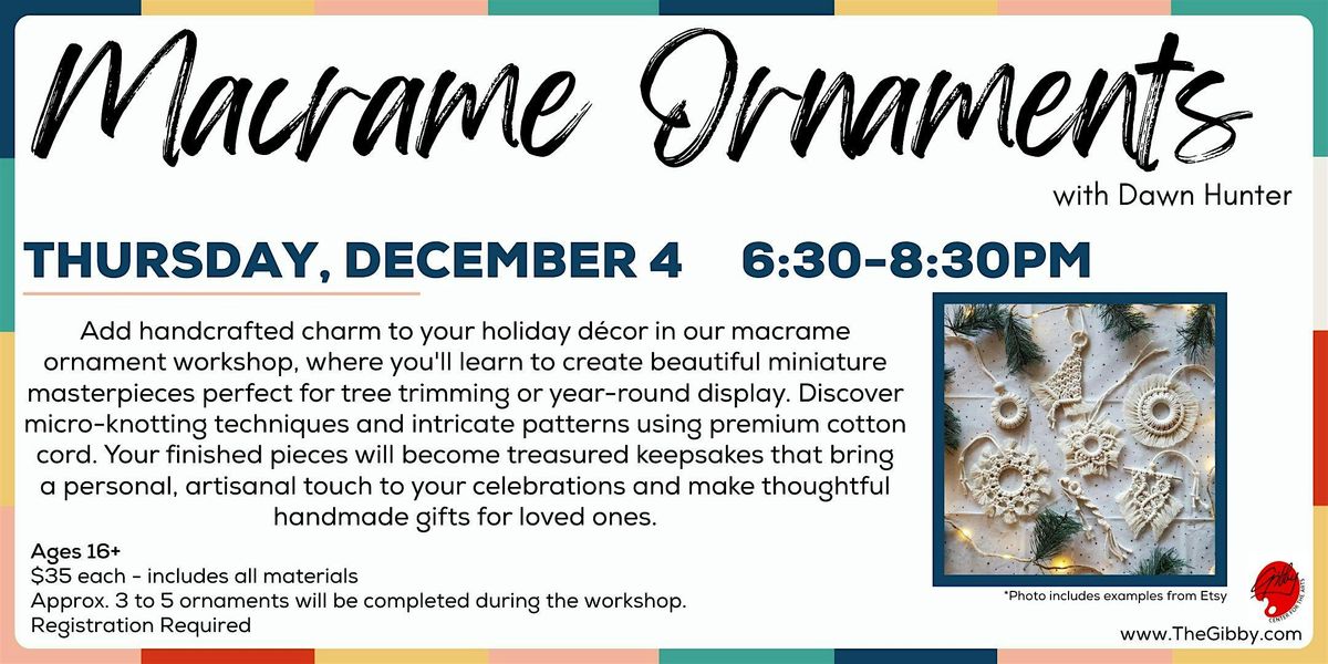 Macrame Ornaments