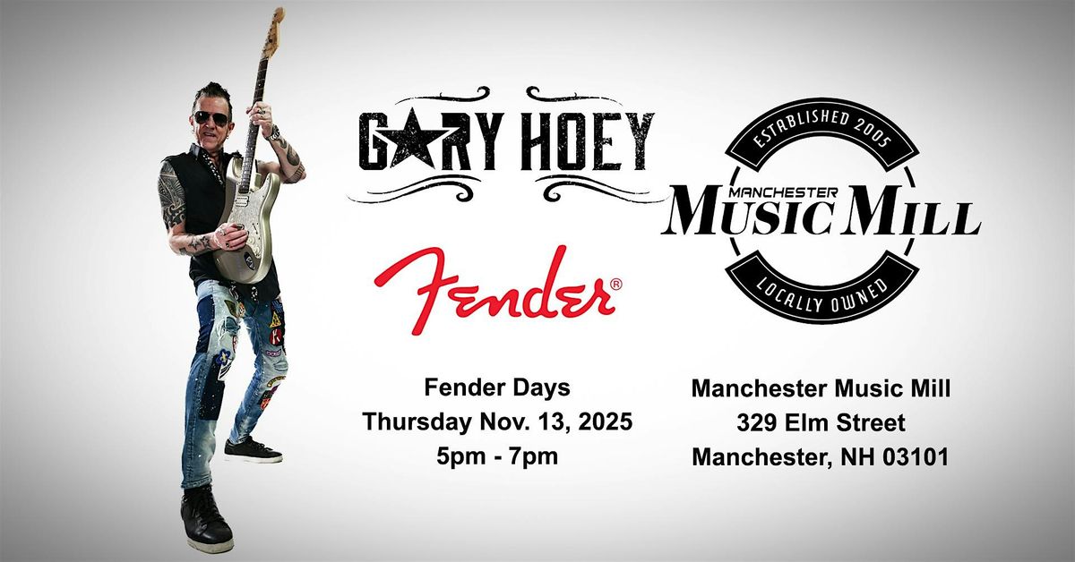 Fender Days With Gary Hoey