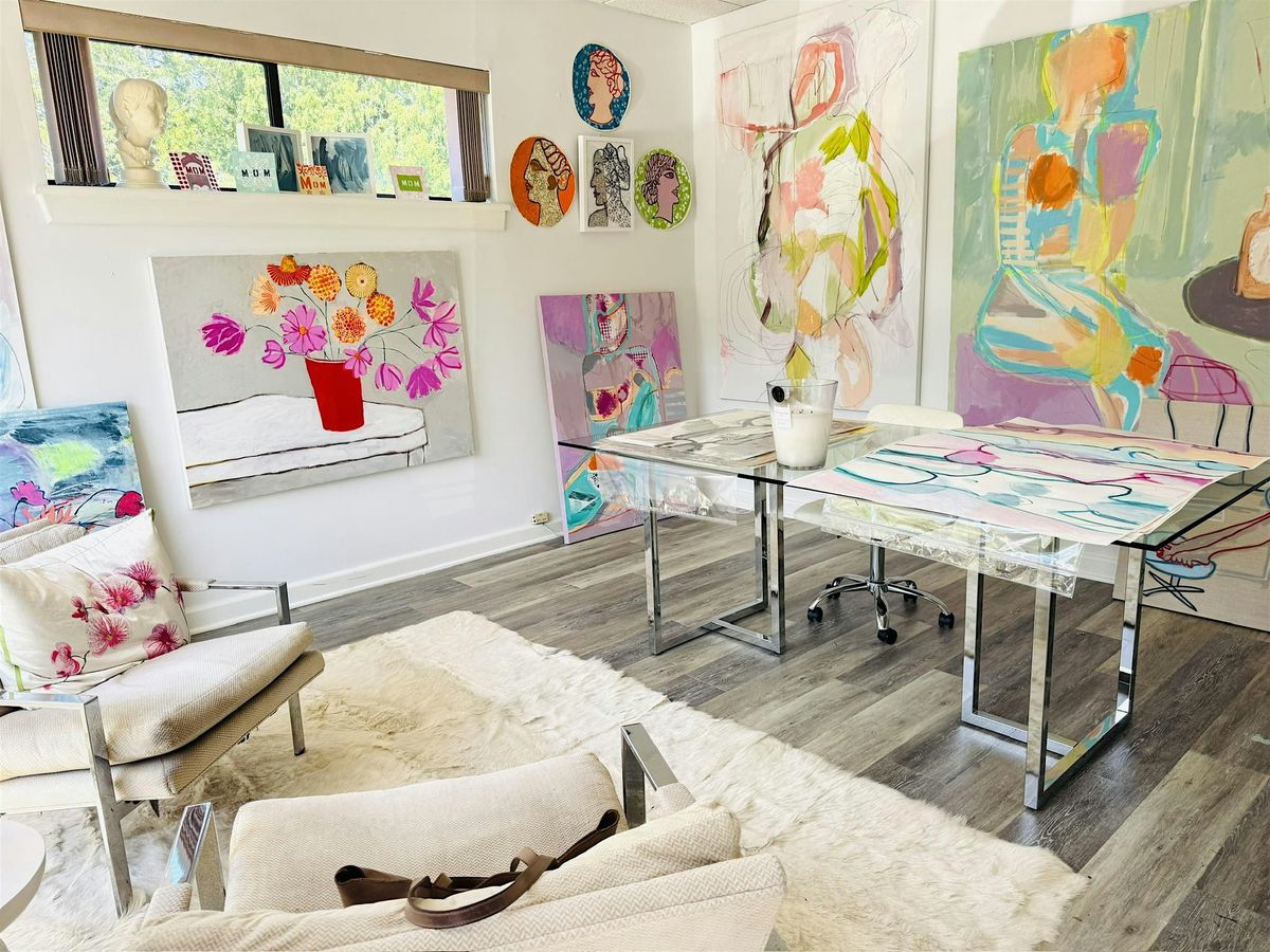 Art Workshop Series: Florals, Portraits + Collage