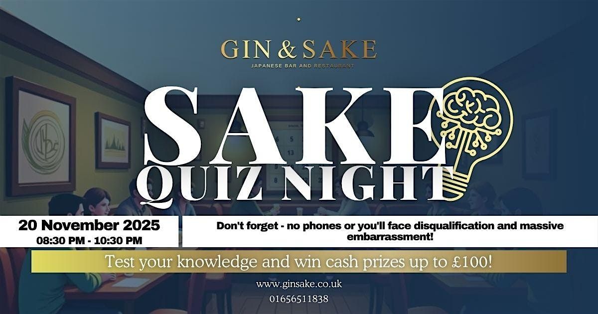 Gin & Sake Quiz Night