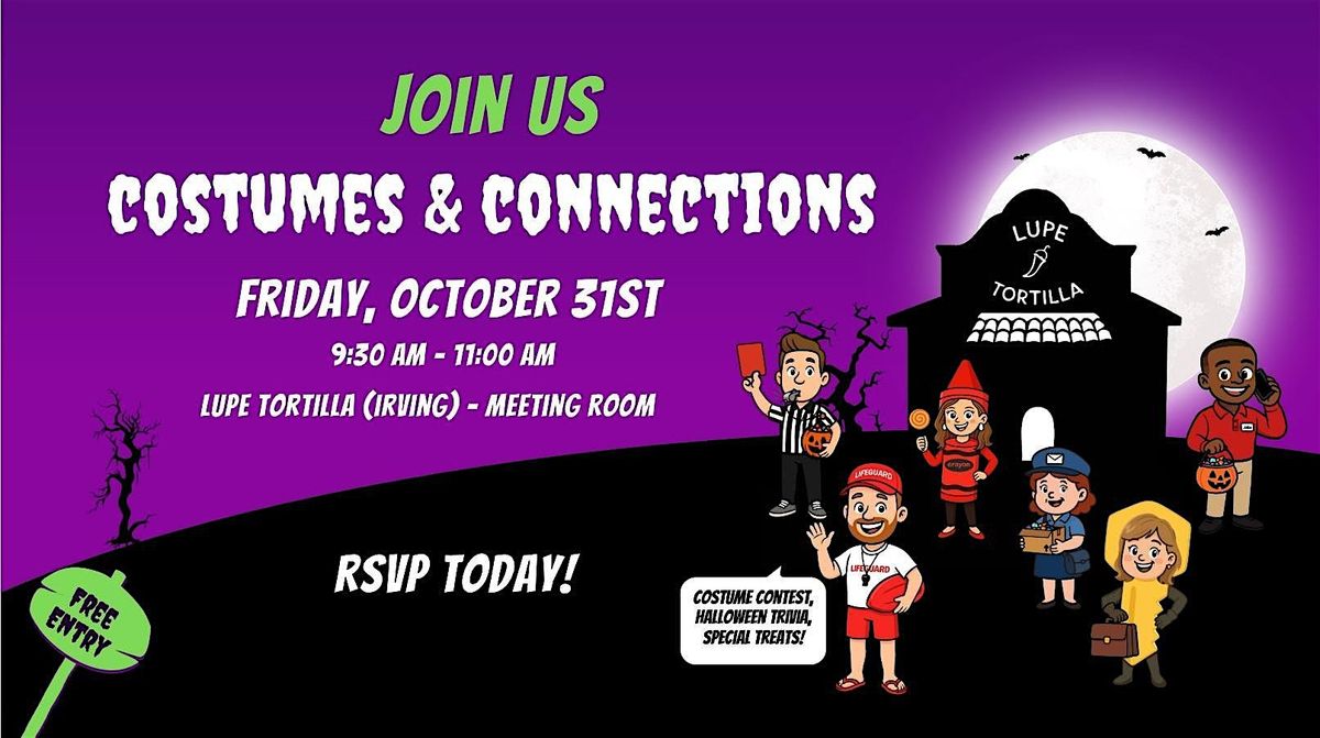 Costumes & Connections: Local Networking Event