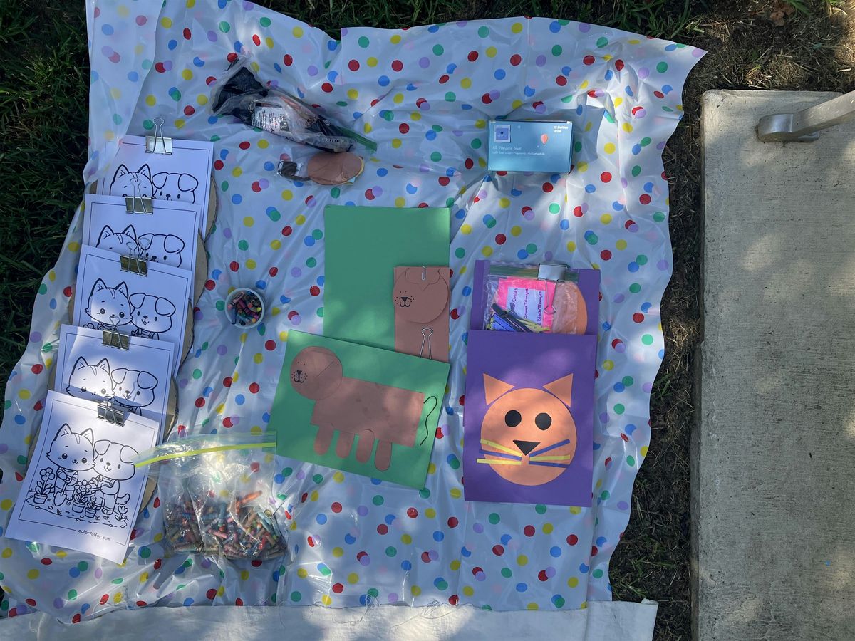 Toddler Art in the Park