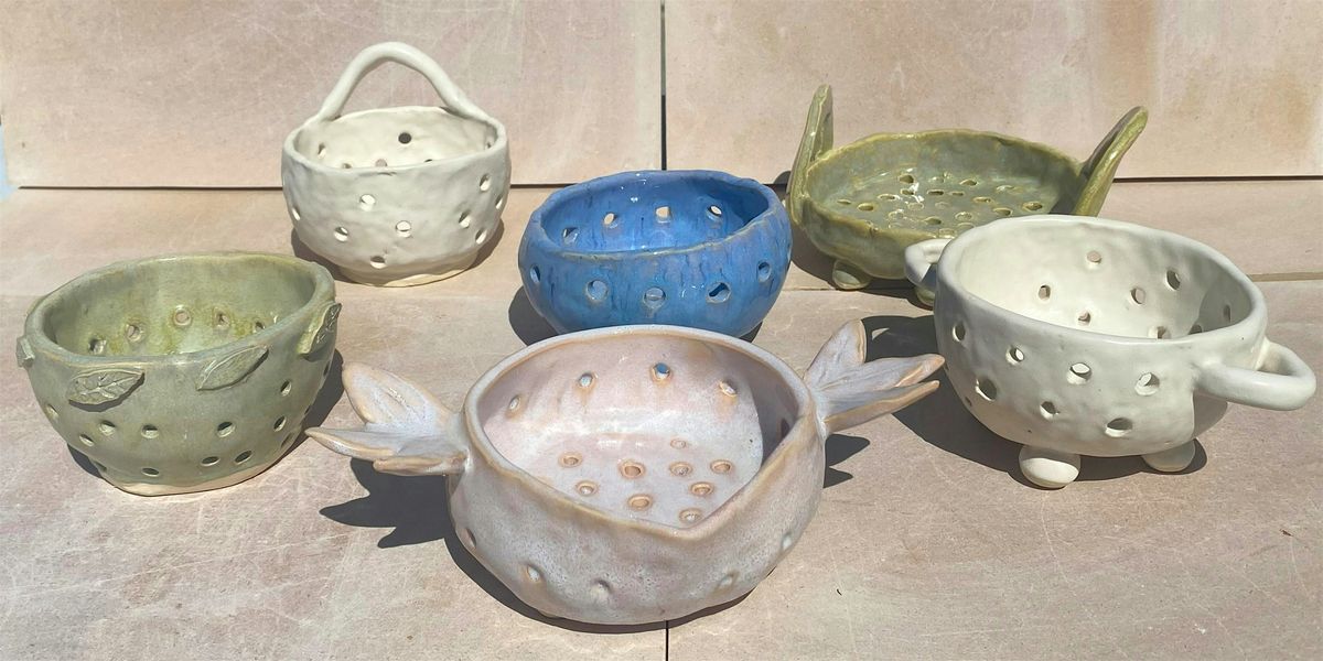Make Your Own Ceramic Berry Bowl - Intro to Pottery Class