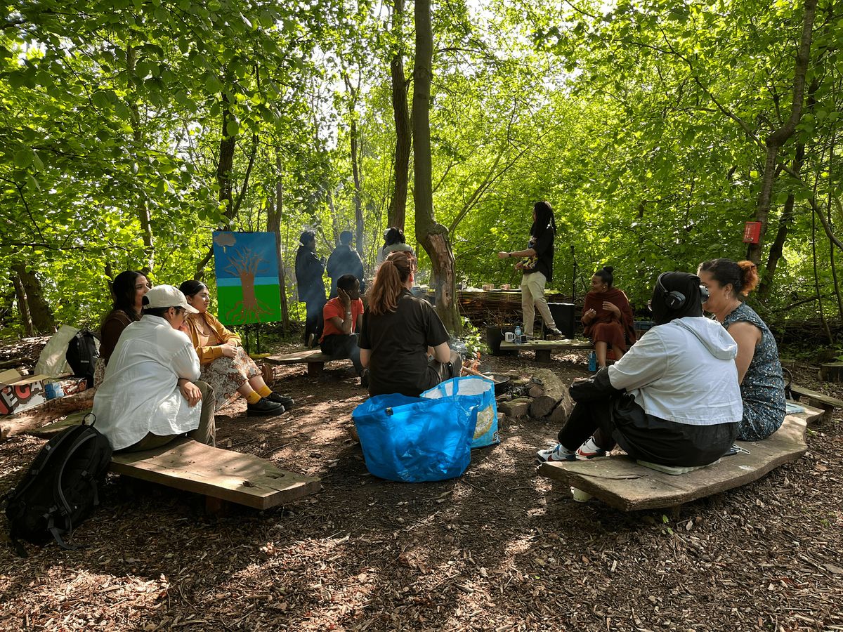 Youth Conservation Caf\u00e9: Coppicing, Tool Use & Access for All