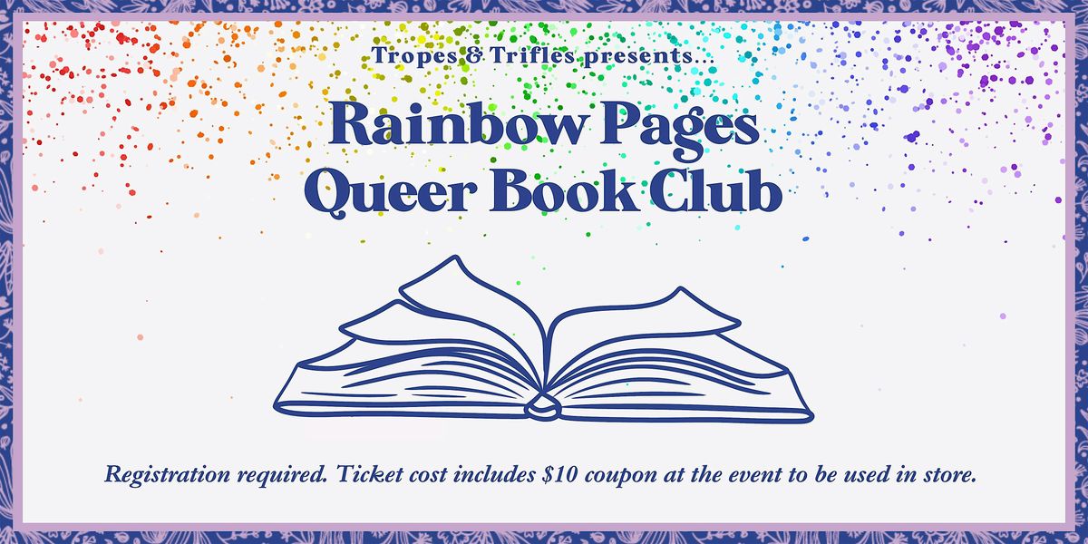 October Rainbow Pages Queer Book Club!