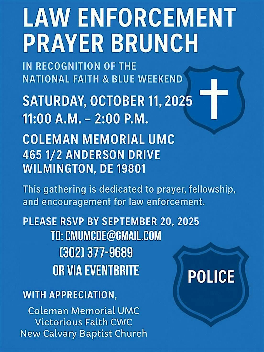 Law Enforcement Prayer Brunch