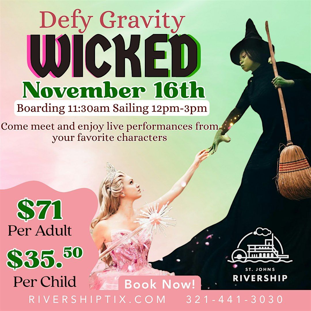 Defy Gravity: A Wicked Movie Musical Experience \u2013 Aboard the Barbara Lee