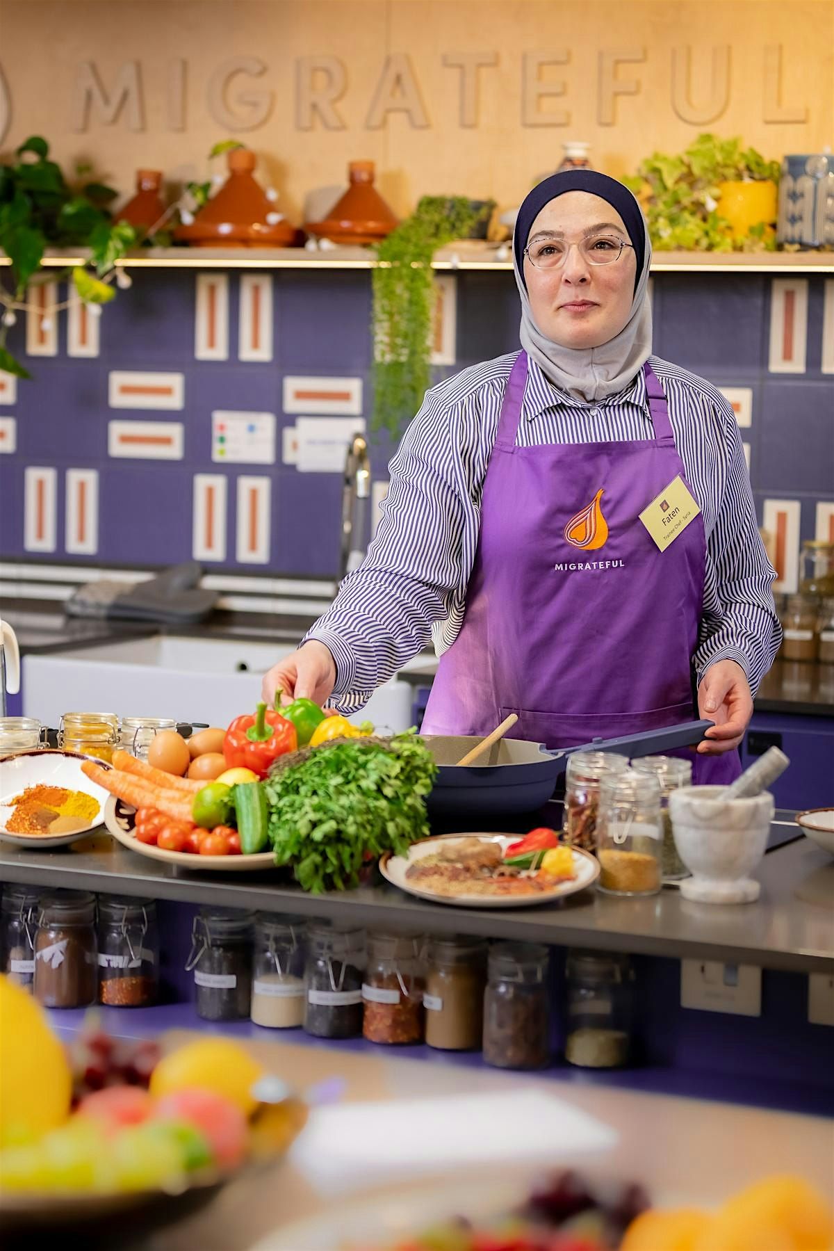 (SOLD OUT) Syrian Cookery Class with Faten | Veg Friendly | LONDON | Pop Up