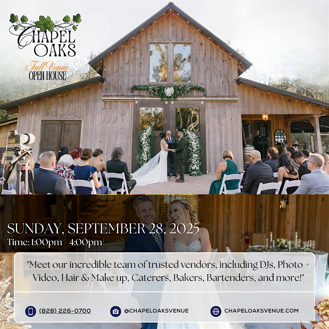 Chapel Oaks Venue - Fall Open House