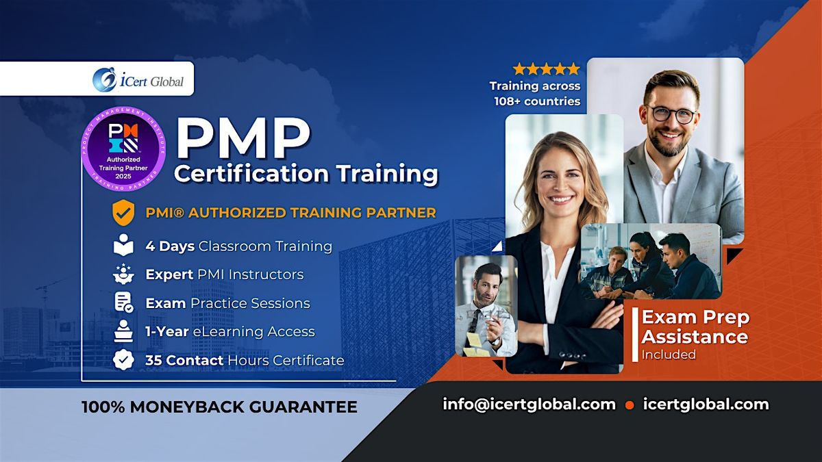 PMP Certification Bootcamp | 4 Days to Get Certified in Alpine, TX