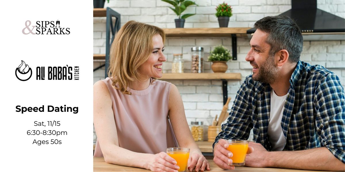 Speed Dating Ages 50s in Hamden, CT at Ali Baba's Kitchen