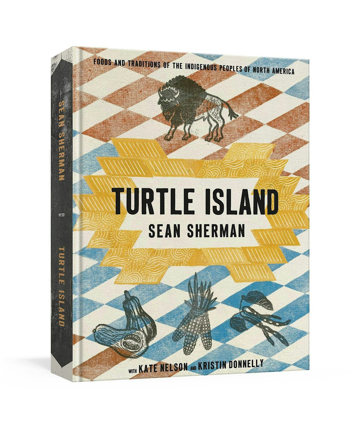Sean Sherman @ LOUF: TURTLE ISLAND cookbook launch dinner