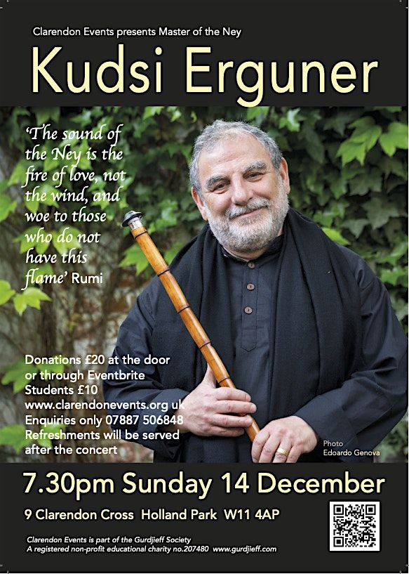 KUDSI ERGUNER MASTER OF THE MEVLEVI NEY