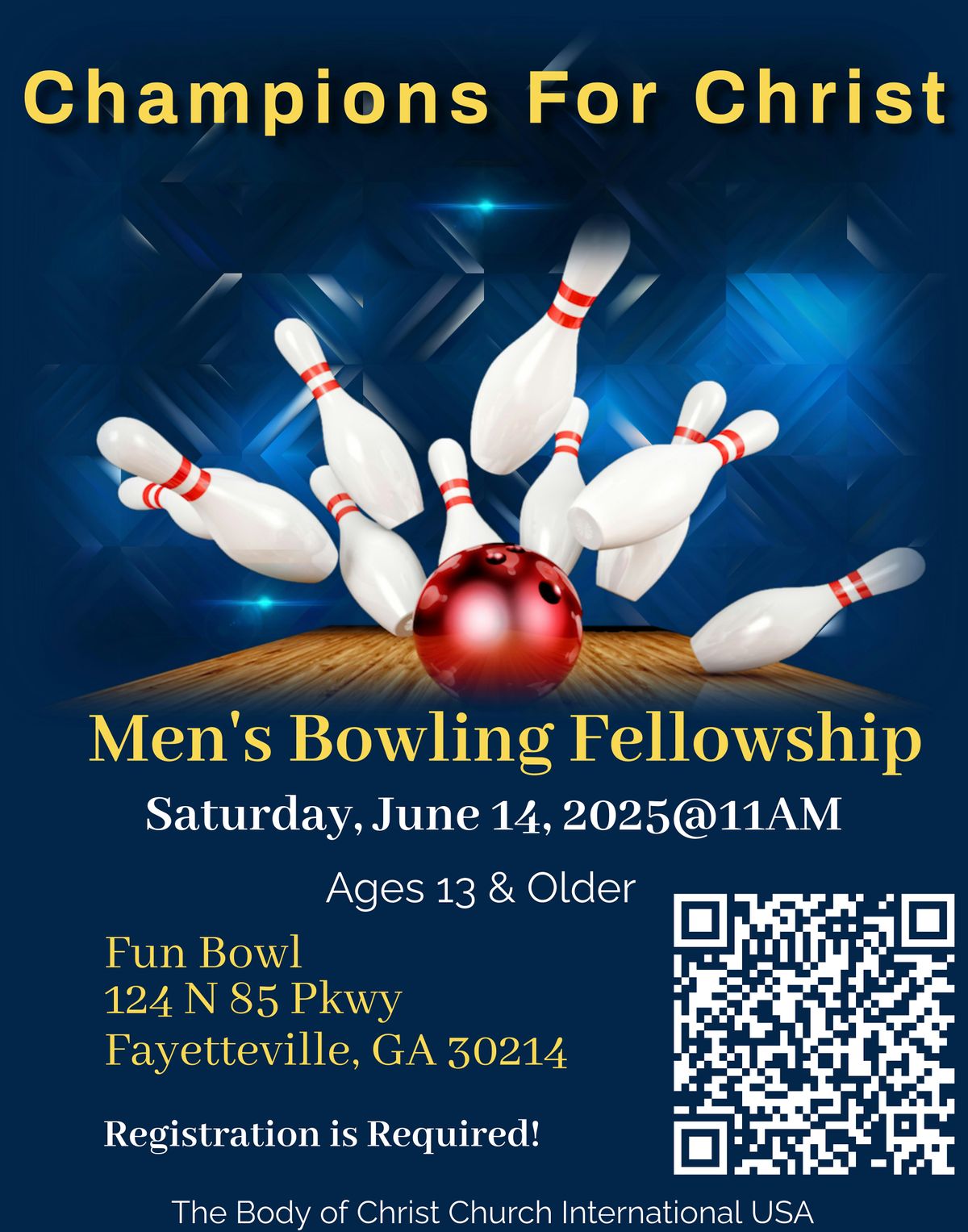 CFC Bowling Event at Fun Bowl Fayette County, Fayetteville on 14th June ...