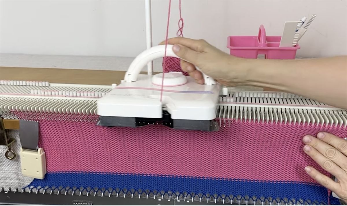 Machine Knitting for Beginners: 6-week workshop!