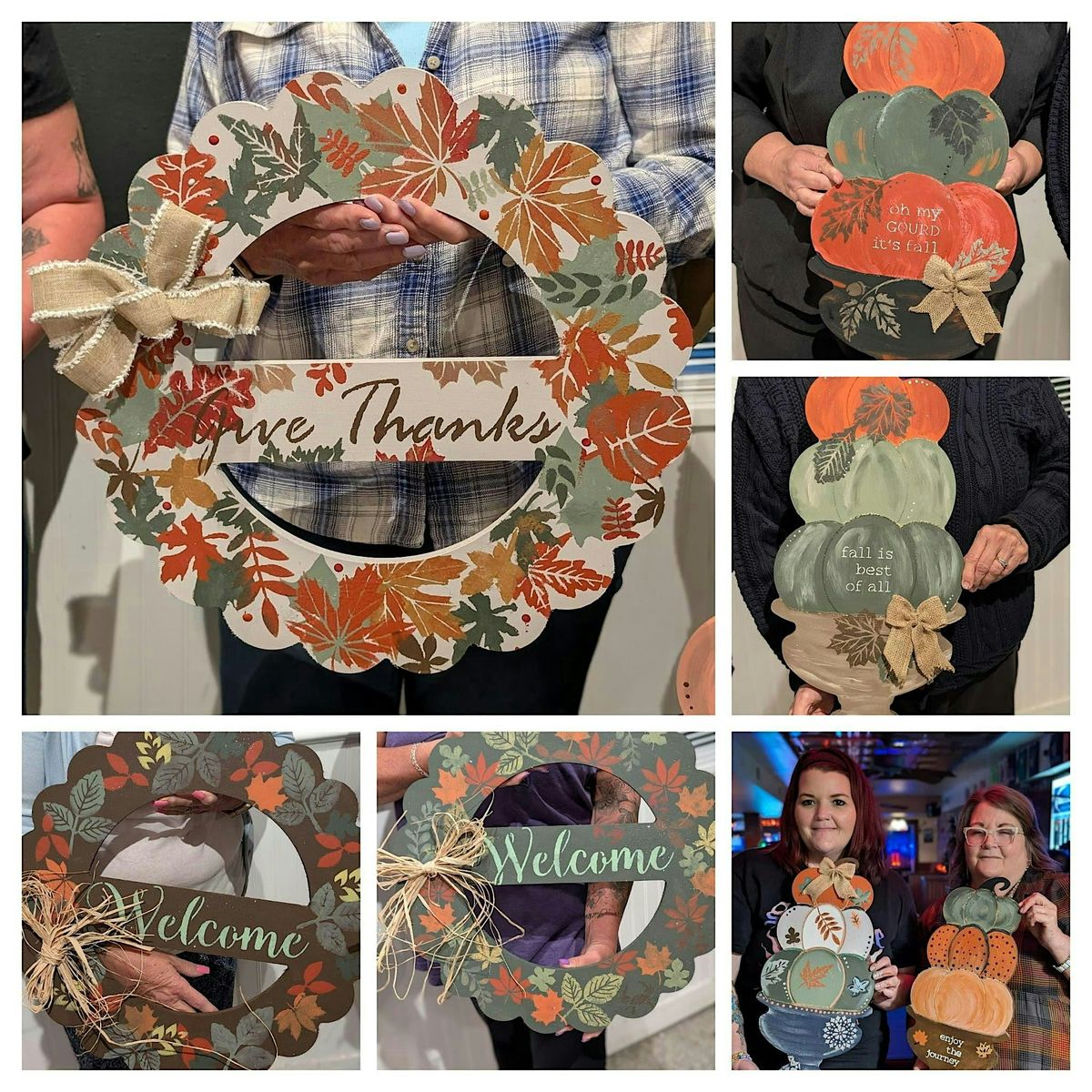 Fall Painting Event with the Painted Mermaid