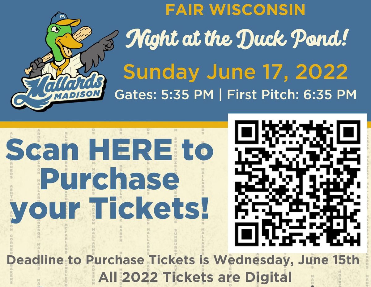 Madison Mallards at Wisconsin Rapids Rafters at Witter Athletic Field