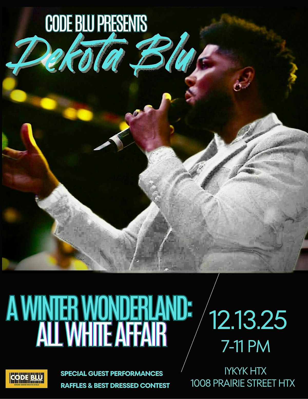 CODE BLU PRESENTS: A WINTER WONDERLAND | ALL WHITE AFFAIR