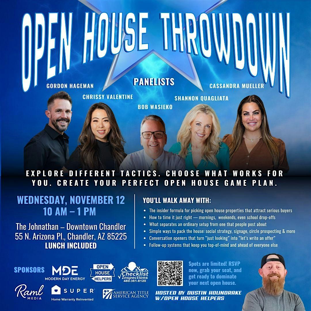 OPEN HOUSE THROWDOWN