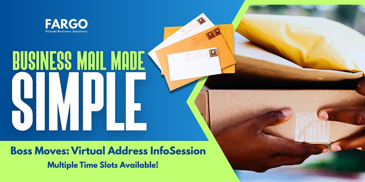 Boss Moves: Virtual Address InfoSession