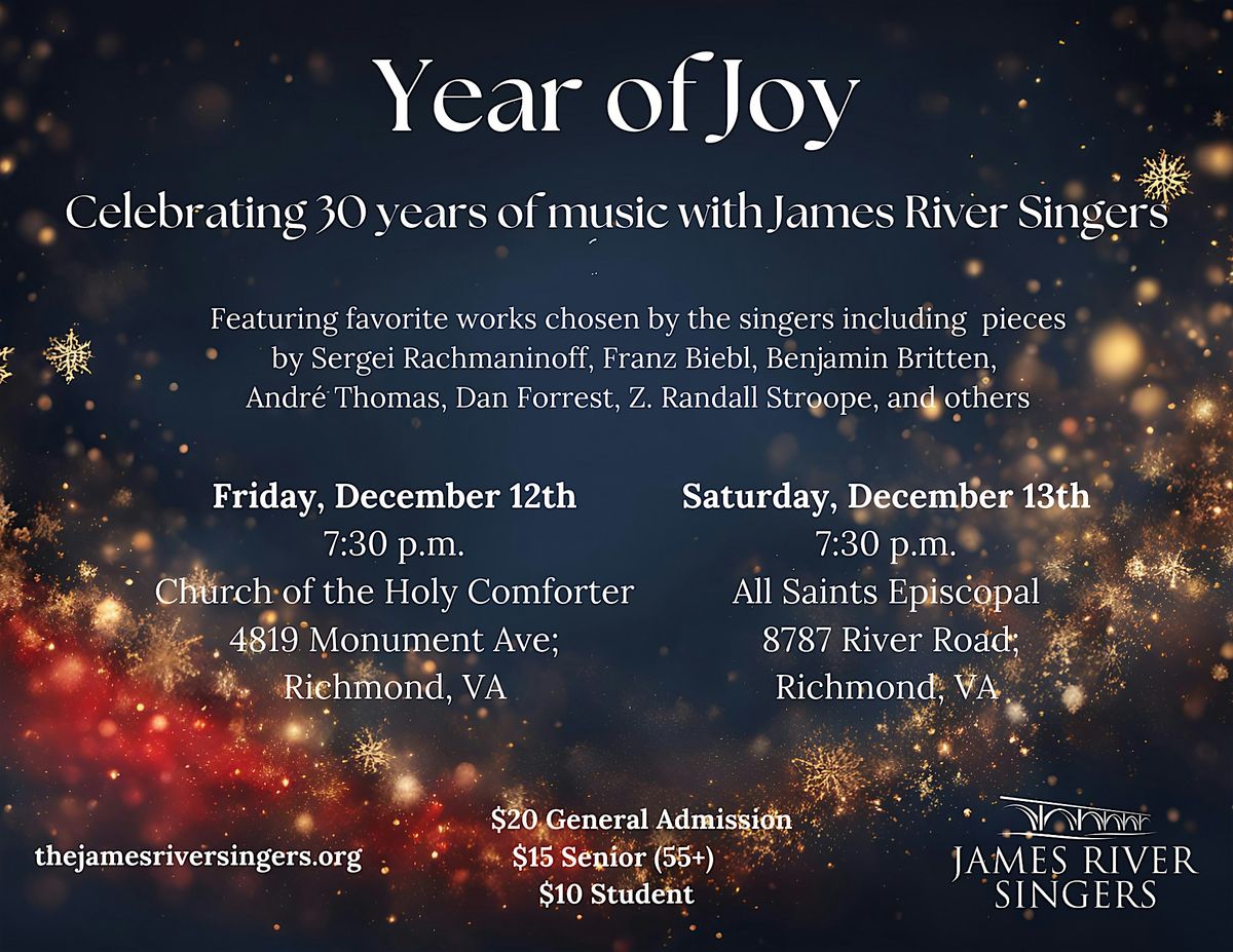James River Singers -- Year of Joy Concert
