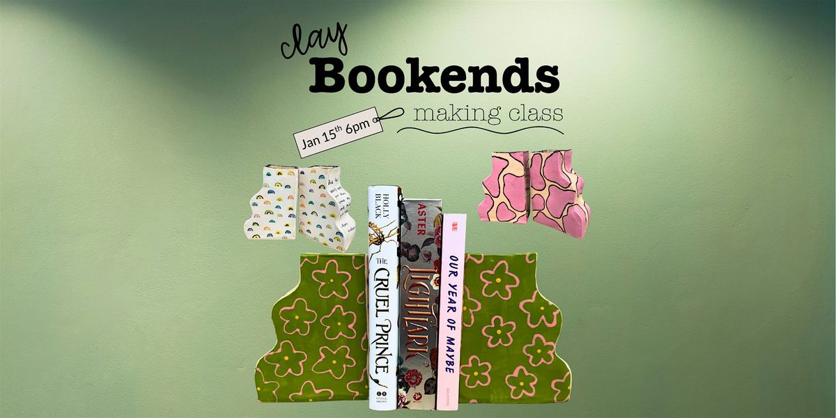 Clay Bookends Class - Ohio