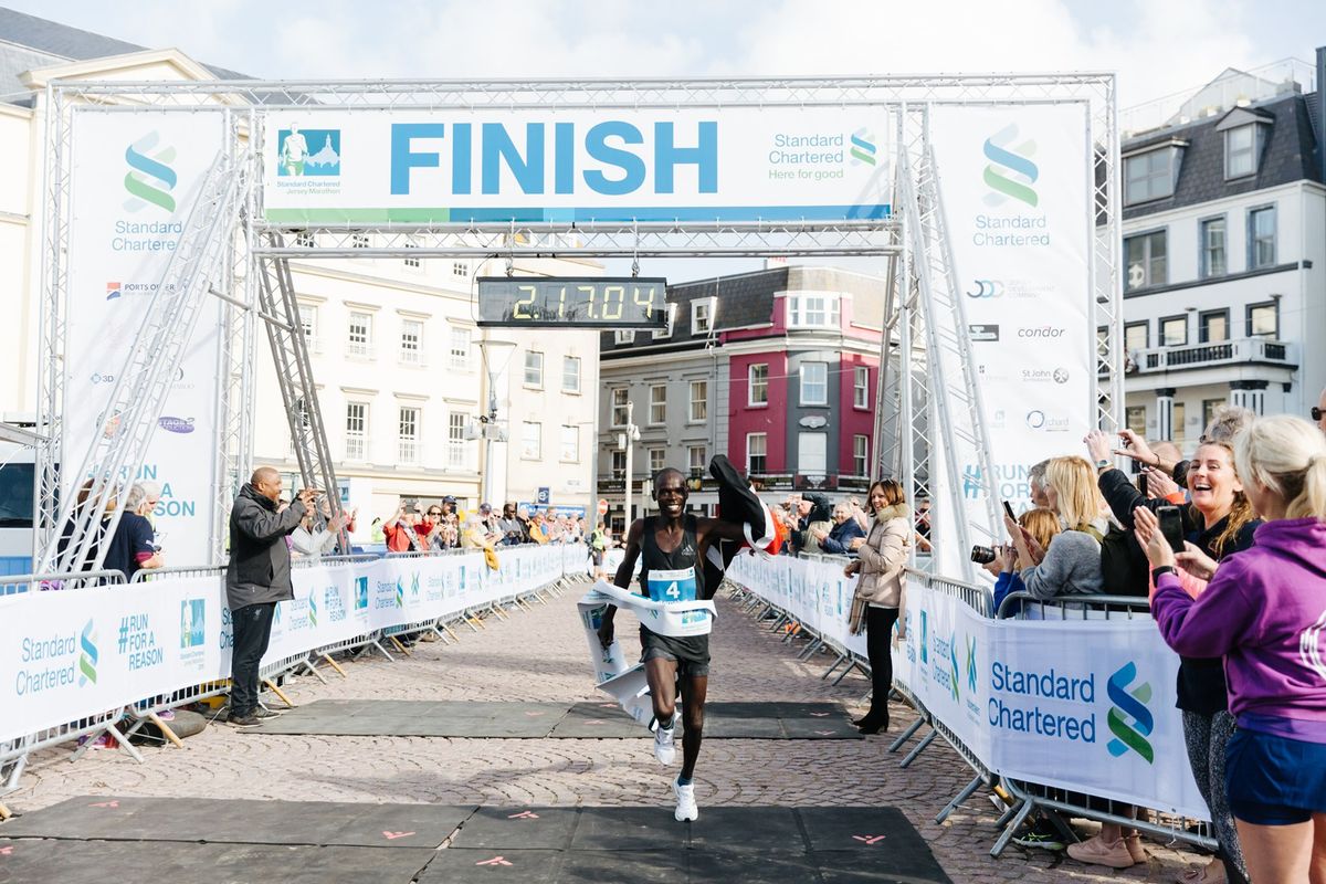 Standard Chartered Jersey Marathon 2024 Weighbridge Place, St Helier