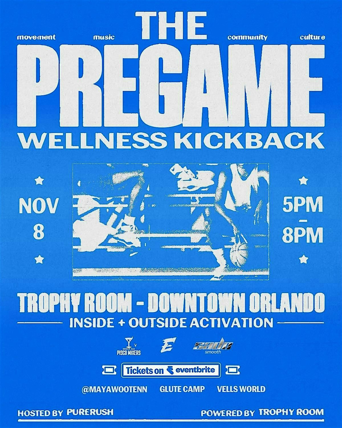 TROPHY ROOM x PURERUSH Presents: The Wellness Kickback