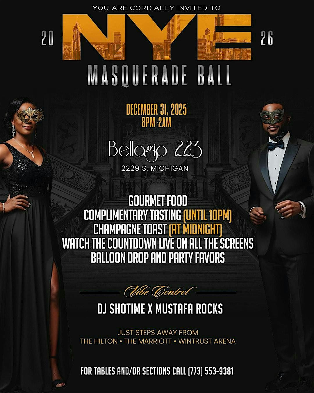 New Year's Eve Masquerade Ball
