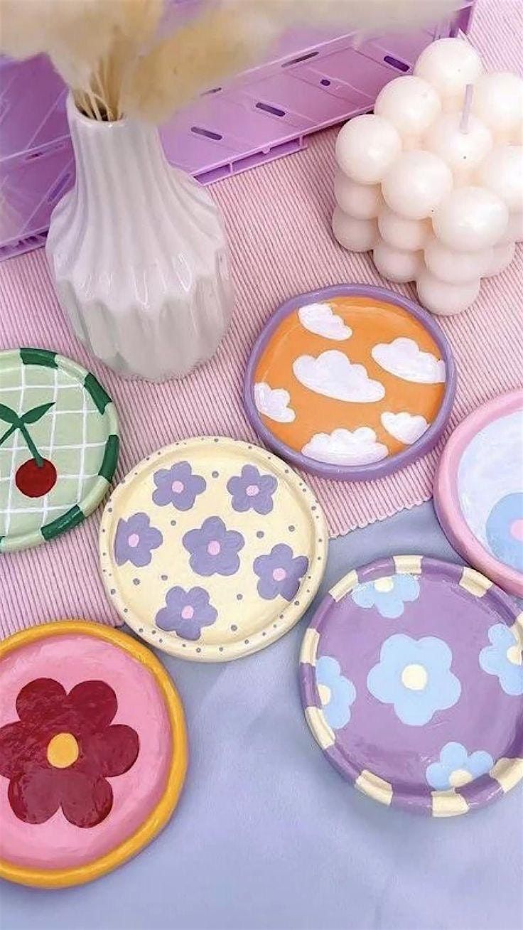 Dublin Girlies Pottery Painting Evening with Happy You're Here Club