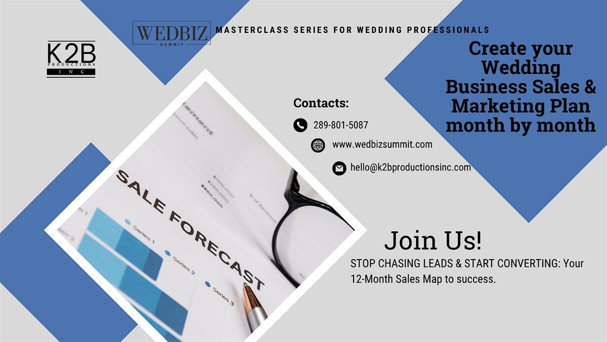 Wedbiz Masterclass: Sales & Marketing Workshop for Wedding Professionals