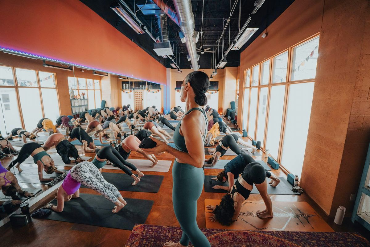 Saturdays on Shuffle: Vinyasa Flow (Heated & Non-heated)
