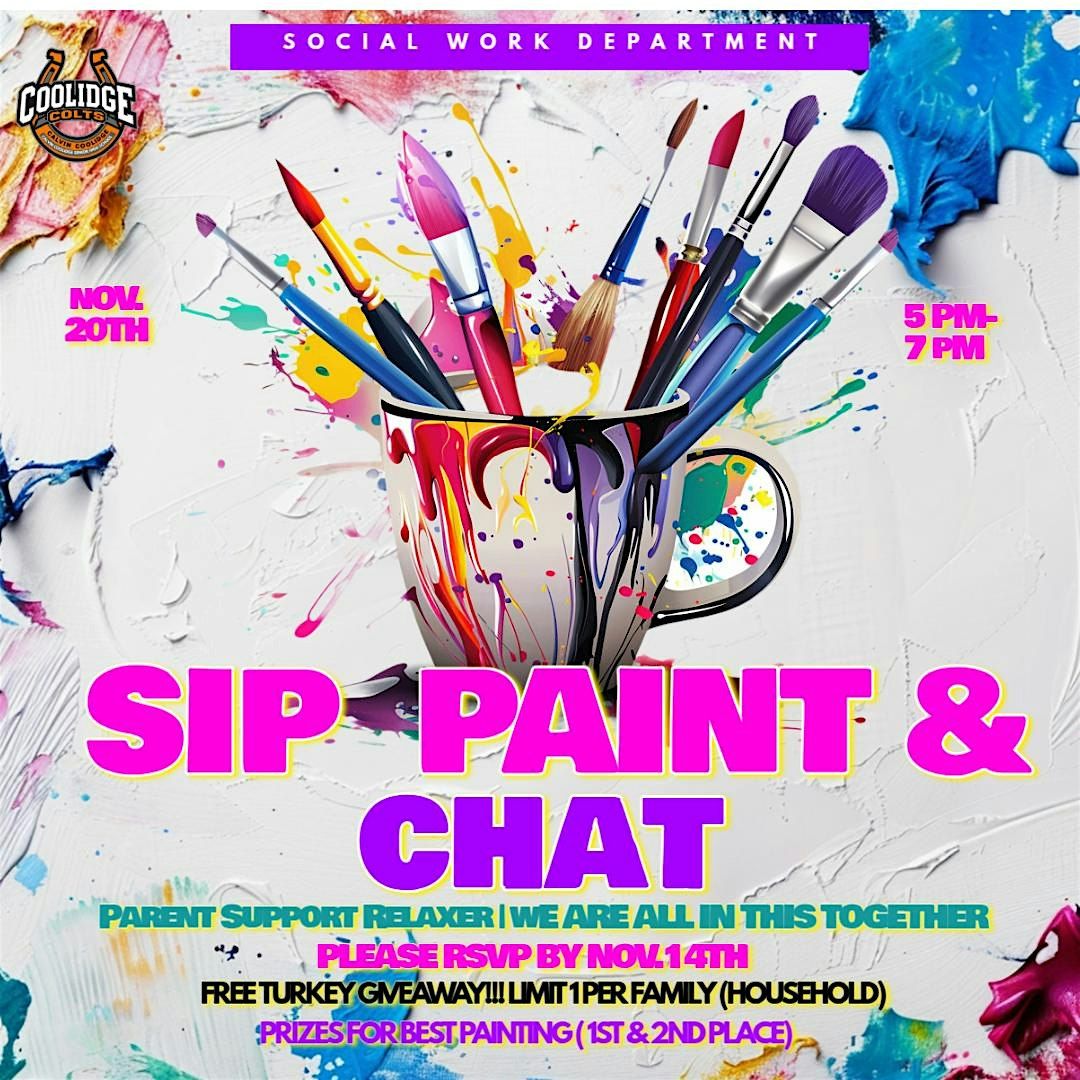 SIP, PAINT & CHAT