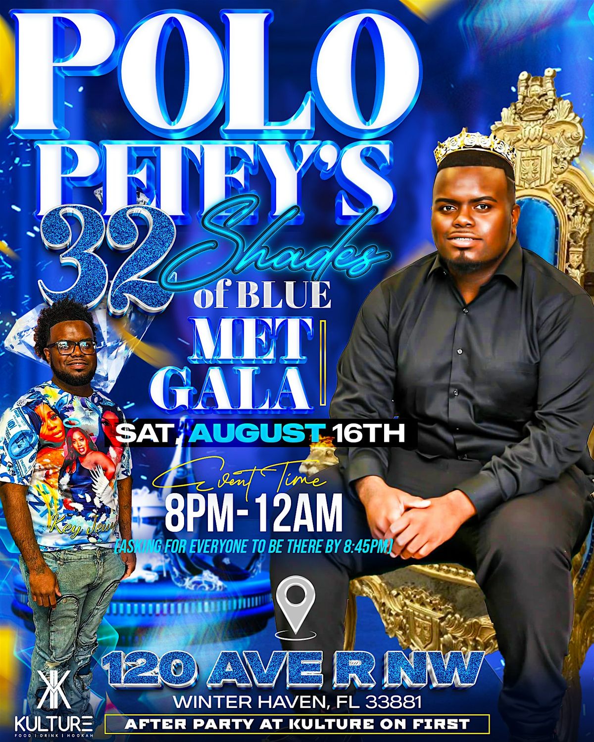 Polo Peteys 32 Shades Of Blue Met Gala