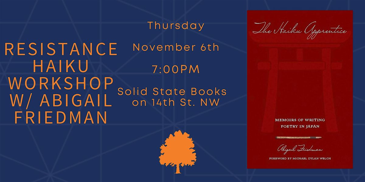 Resistance Haiku Workshop