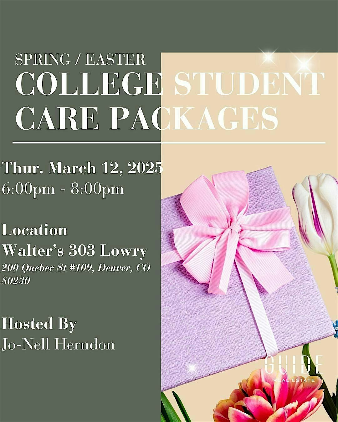 College Student Care Packages: Spring \/ Passover \/ Easter