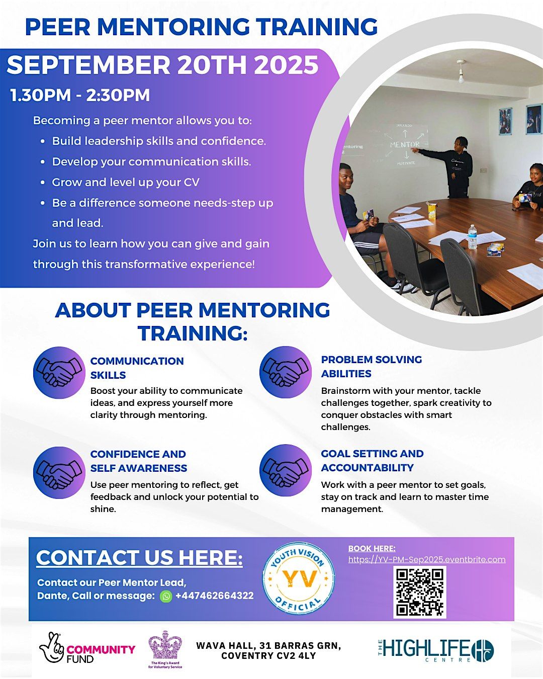 YV Peer Mentoring Training