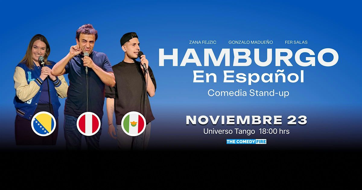 Hamburgo en Espa\u00f1ol #27 | Comedia stand-up en tu idioma - \u00a1\u00daltimo del a\u00f1o!