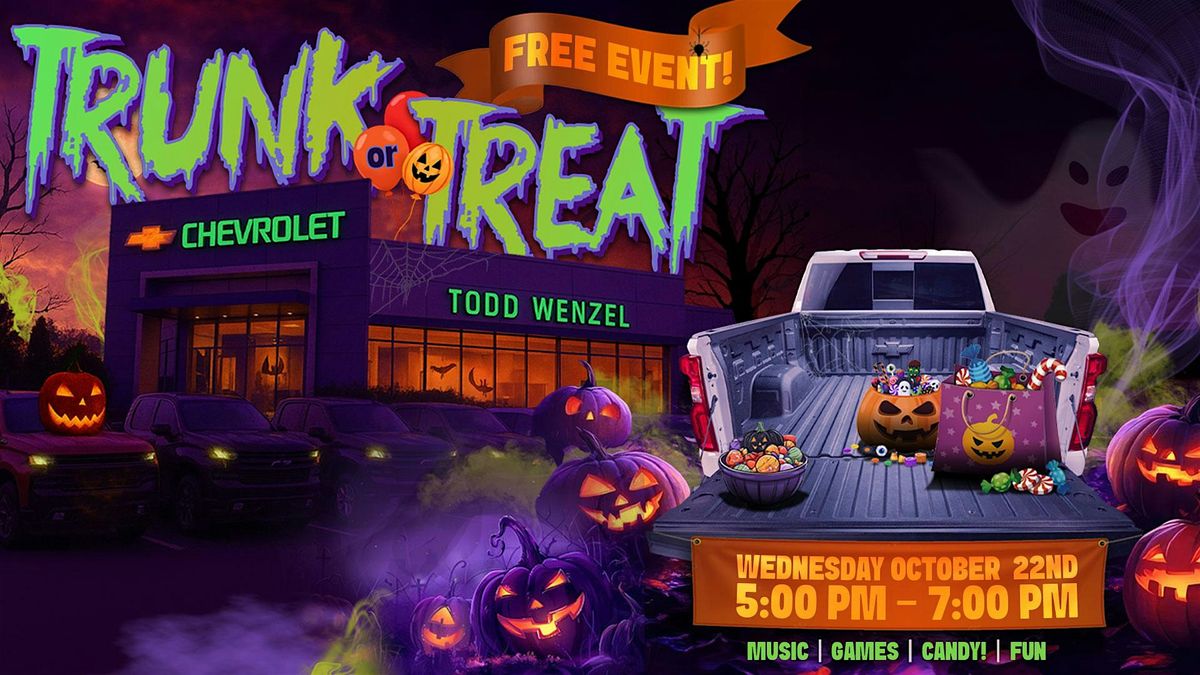 Trunk -or- Treat at Todd Wenzel Chevrolet of Hudsonville