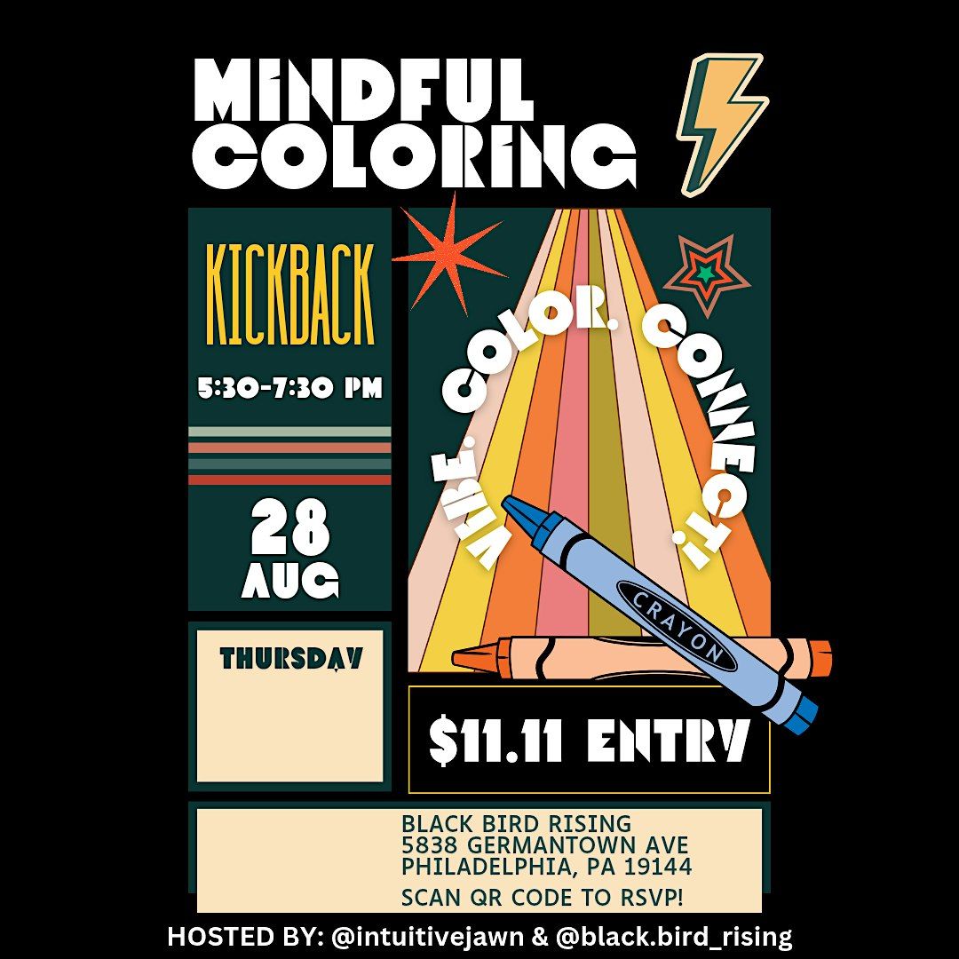 Mindful Coloring Kickback