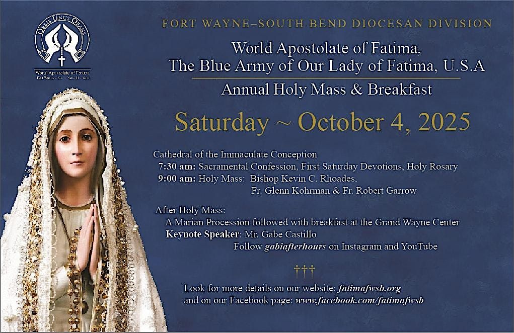 Annual Holy Mass & Breakfast