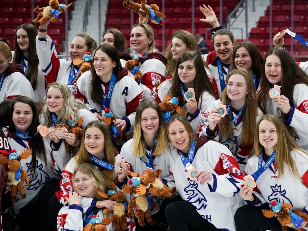 Czechia vs Slovakia Womens Hockey at Membertou Sport and Wellness Centre