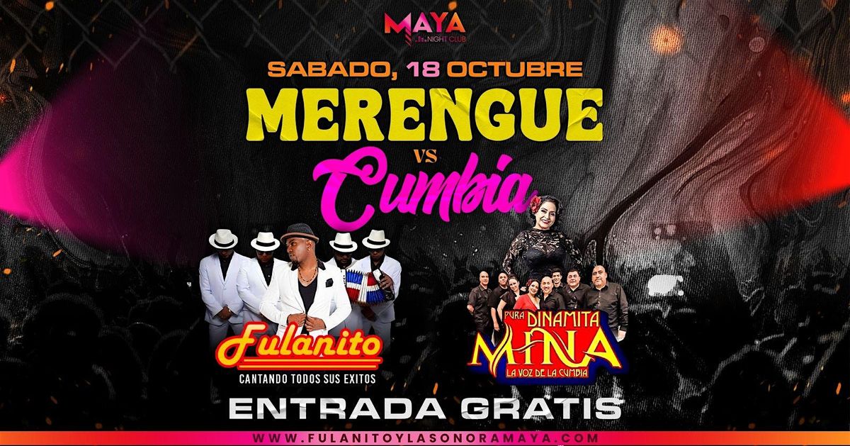 Fulanito & Mina y Su Sonora Dinamita en vivo \u2022 Entrada Gratis @ Club Maya