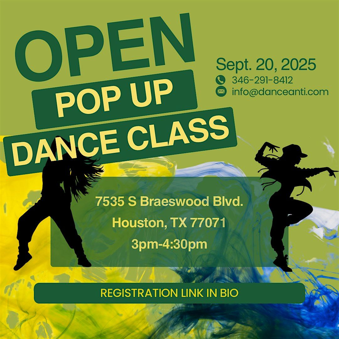 Pop Up Dance Class