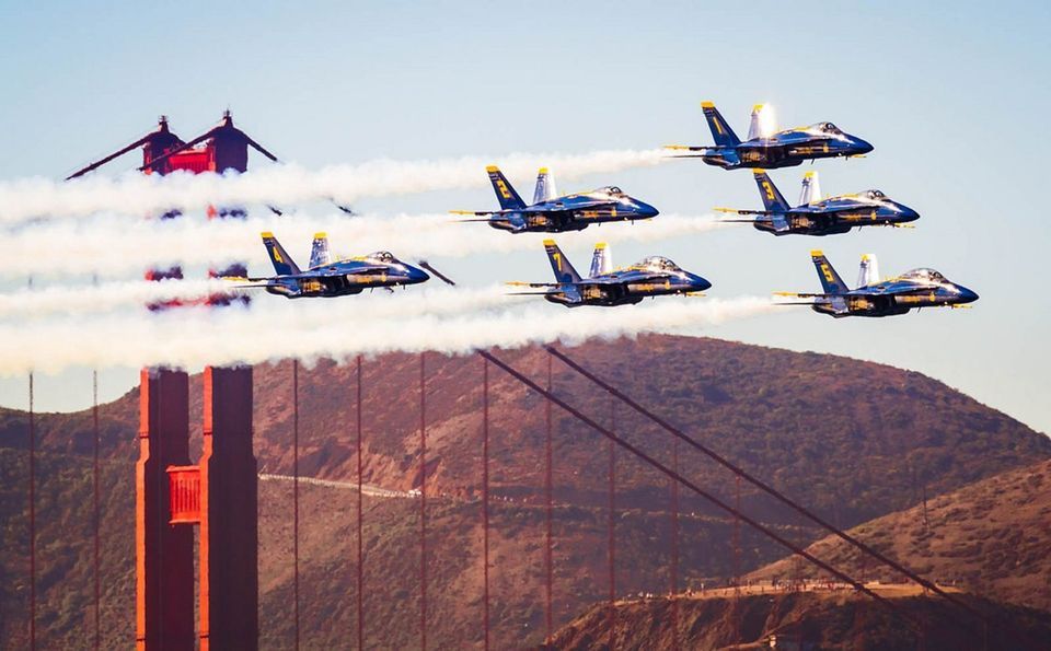 San Francisco Fleet Week Airshow 2022 online October 9, 2022