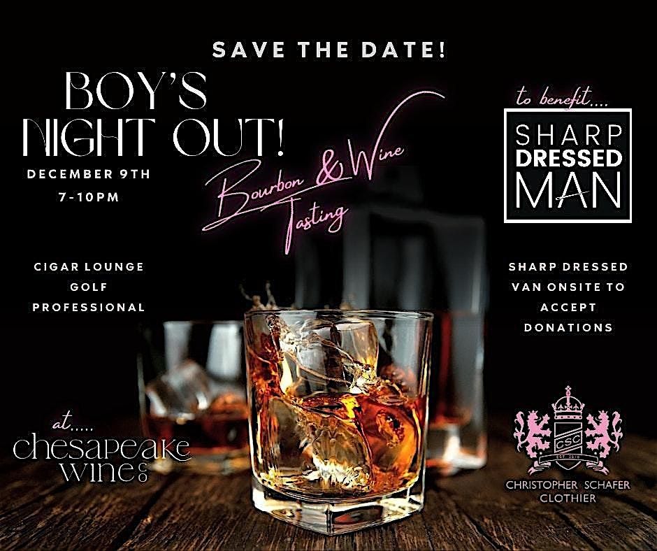 Boy's Night Out Bourbon & Wine Tasting